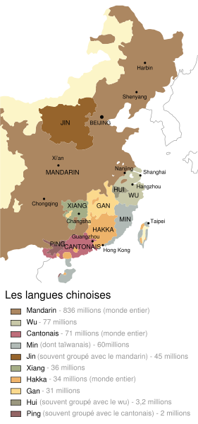 dialectes chinois