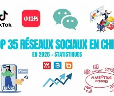 Top 35 réseaux sociaux en Chine 2026