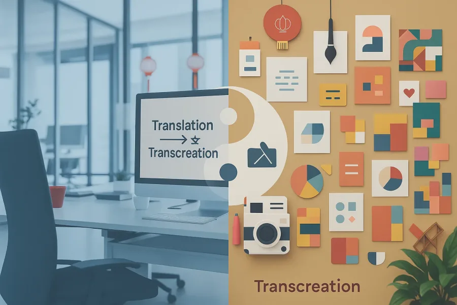 Translation vs transcreation in China