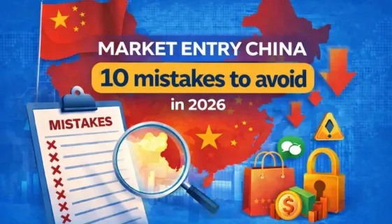 market entry China : 10 mistakes to avoid in 2026