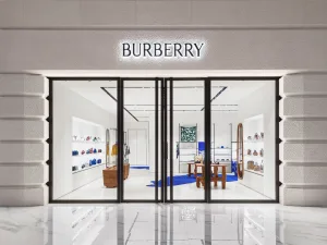 Burberry boutique Chine