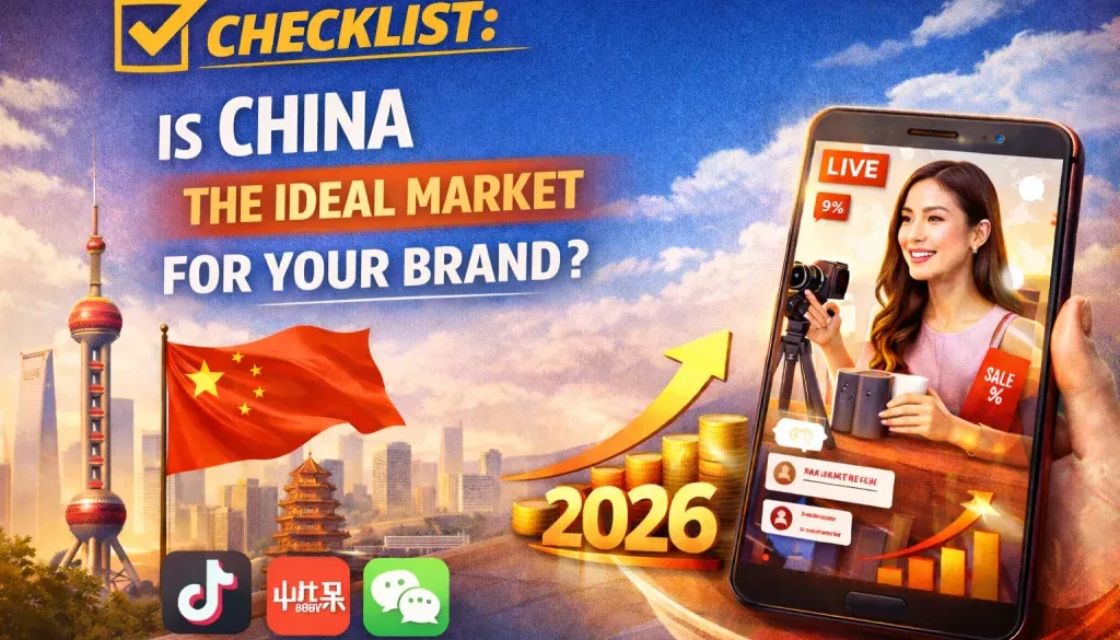 Checklist : is China the ideal market for your brand ?