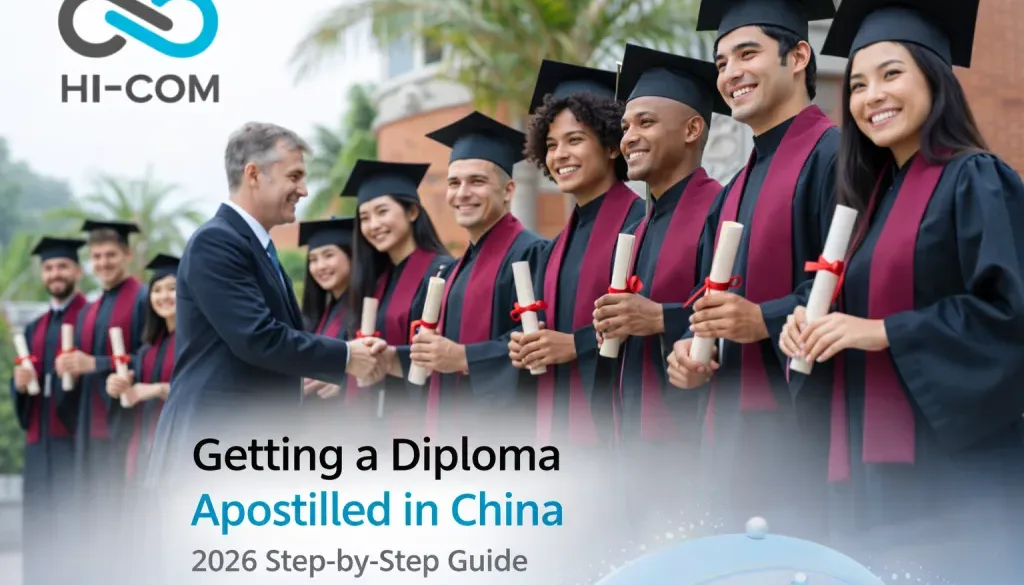 Getting a diploma apostilled in China