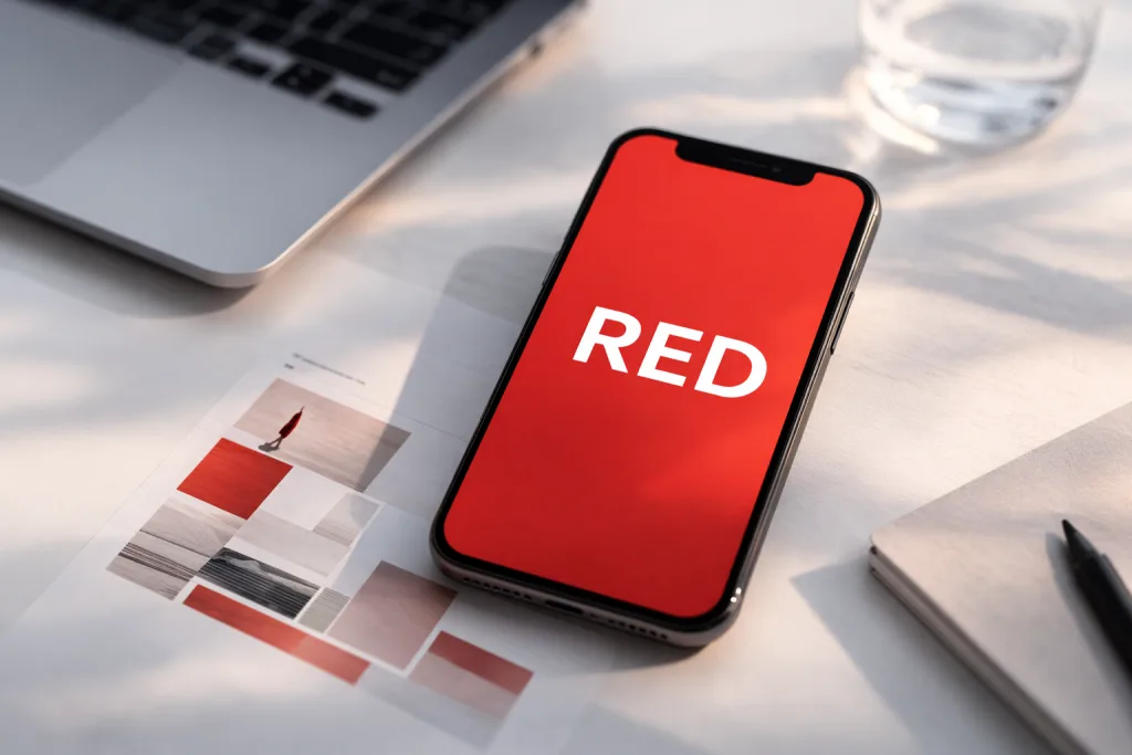 red