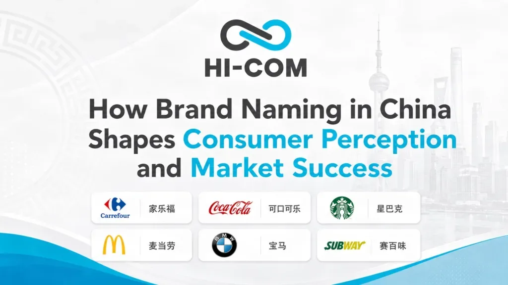 How Brand Naming in China Shapes Consumer Perception and Market Success