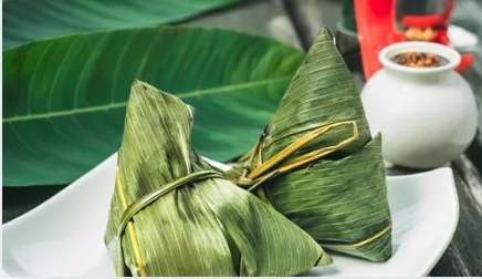 Zongzi sticky rice dumplings