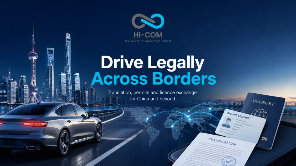Driving with a foreign licence in China or a Chinese licence abroad often requires the right permit, exchange process and official translation.