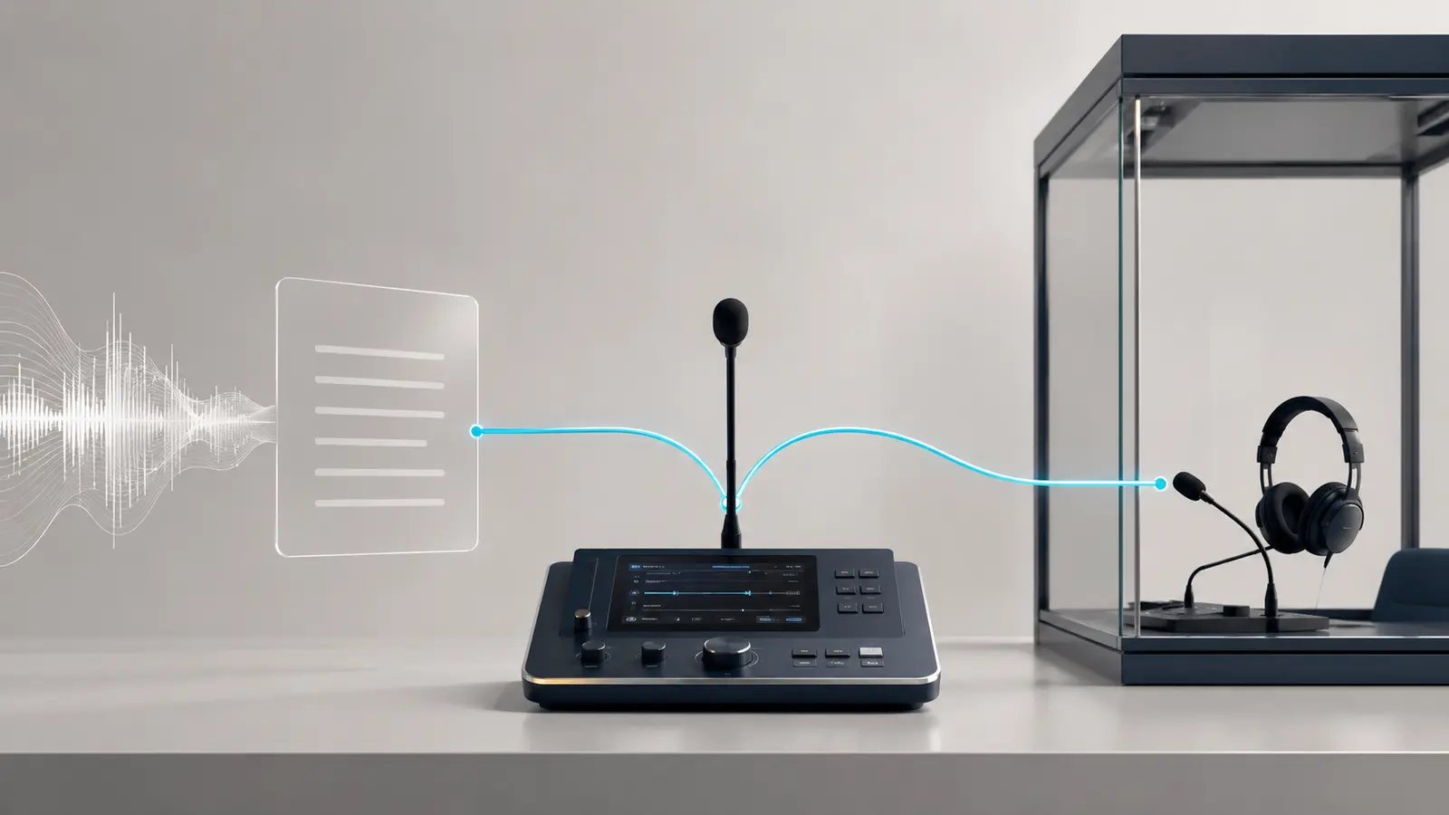 AI interpreting and live captioning setup for events in China — by HI-COM Asia