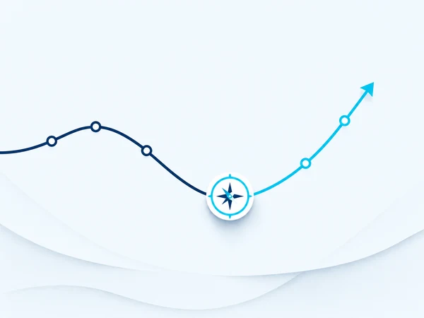 Illustration representing a company operating in China but needing a revised market strategy