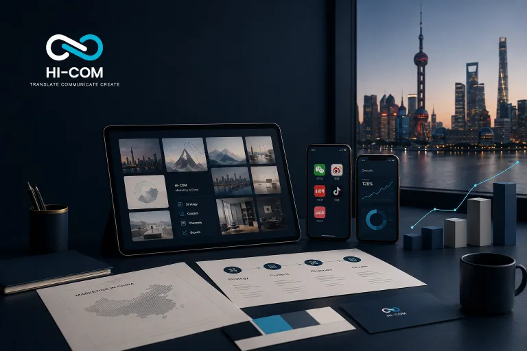 HI-COM digital marketing strategy for international brands in China