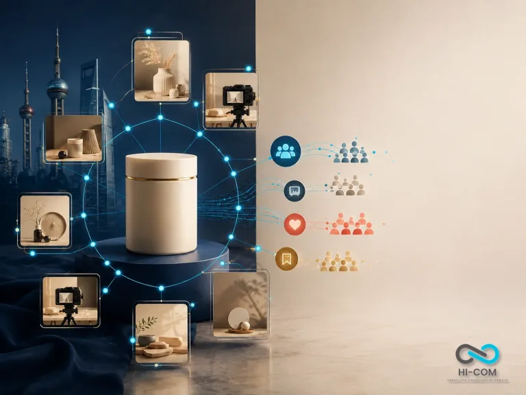 HI-COM KOL and influencer marketing campaign for brands in China