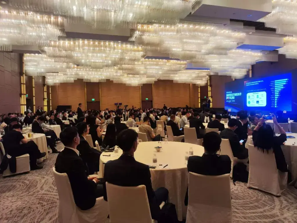 Delegates attending the Mongolia Investment Forum with English-Chinese interpreting support in Shanghai